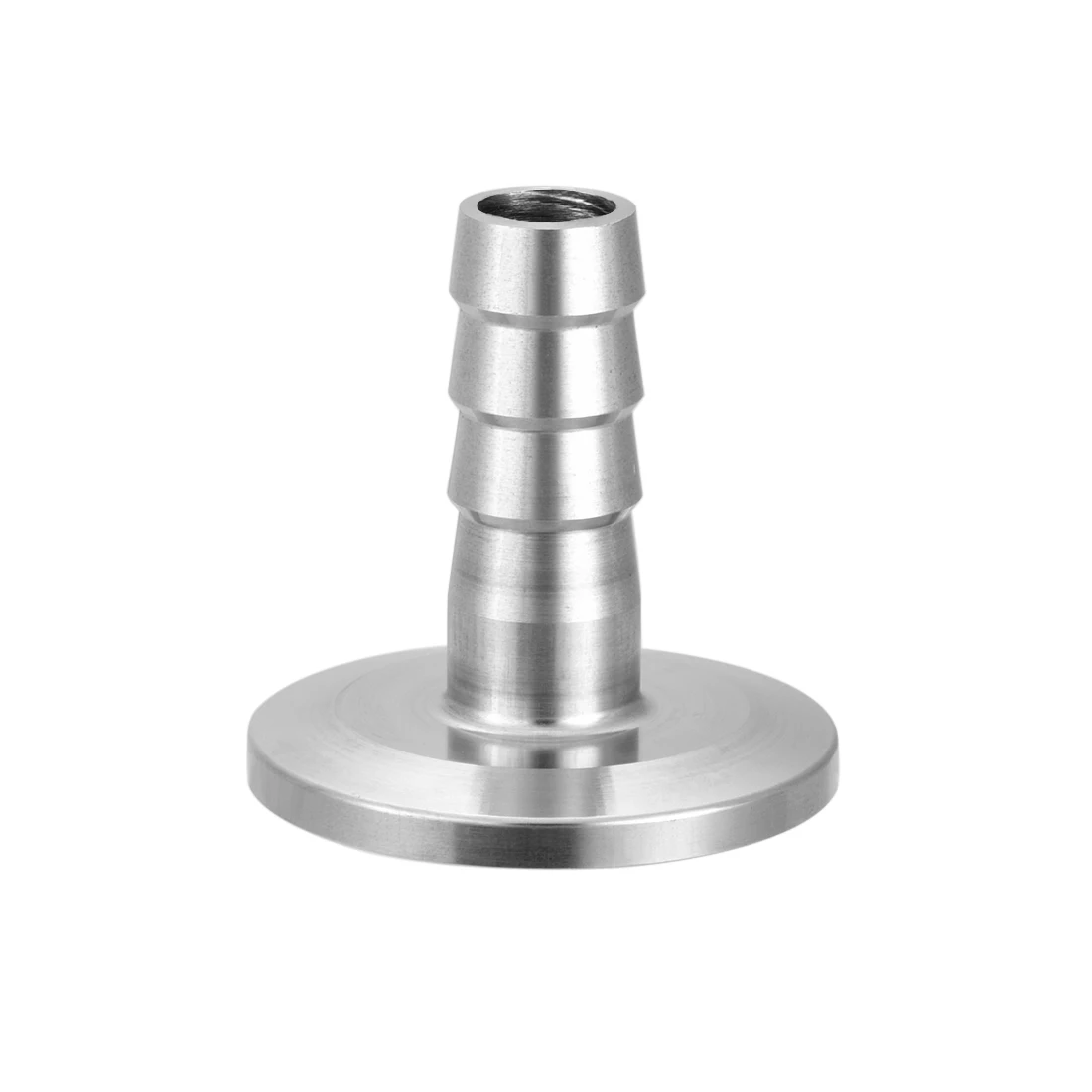 

304 Stainless Steel KF25 Flange to 13mm Rubber Hose Barb Adapter for Vacuum