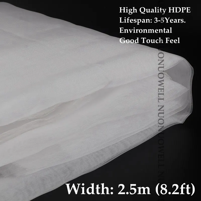 Width 2.5M 5 м/лот 100 сетка для борьбы с вредителями сетка для ухода за овощами фруктами растениями защитная сетка для теплиц от комаров тлей вредителями отвергающая сетка - Цвет: Width 2.5M