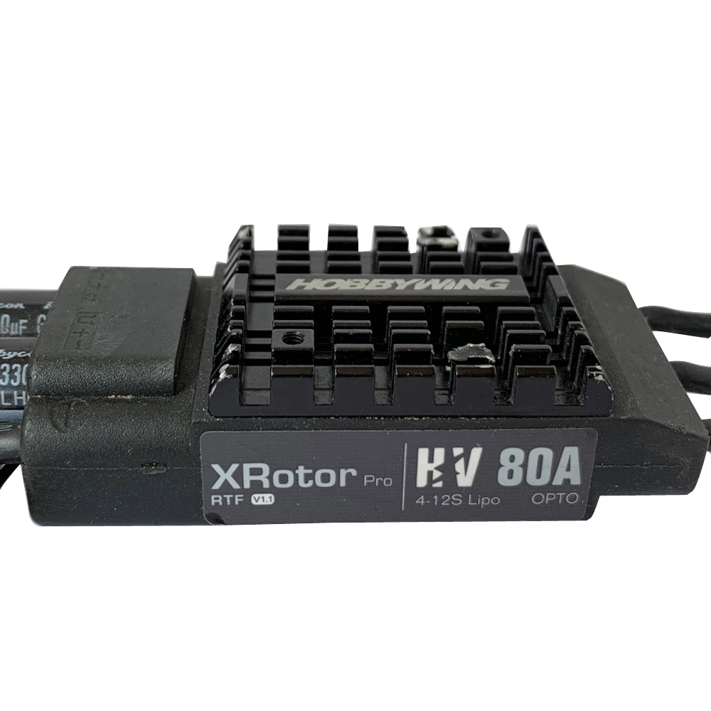 Контроллер скорости электродвигателя X motor FLYFUN ESC Xrotor Pro 80A HV1 для радиоуправляемых