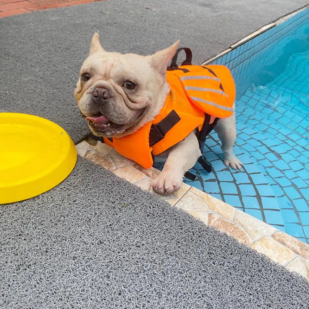 Жилетка для собак питомец спасательный жилет безопасность одежда плавания