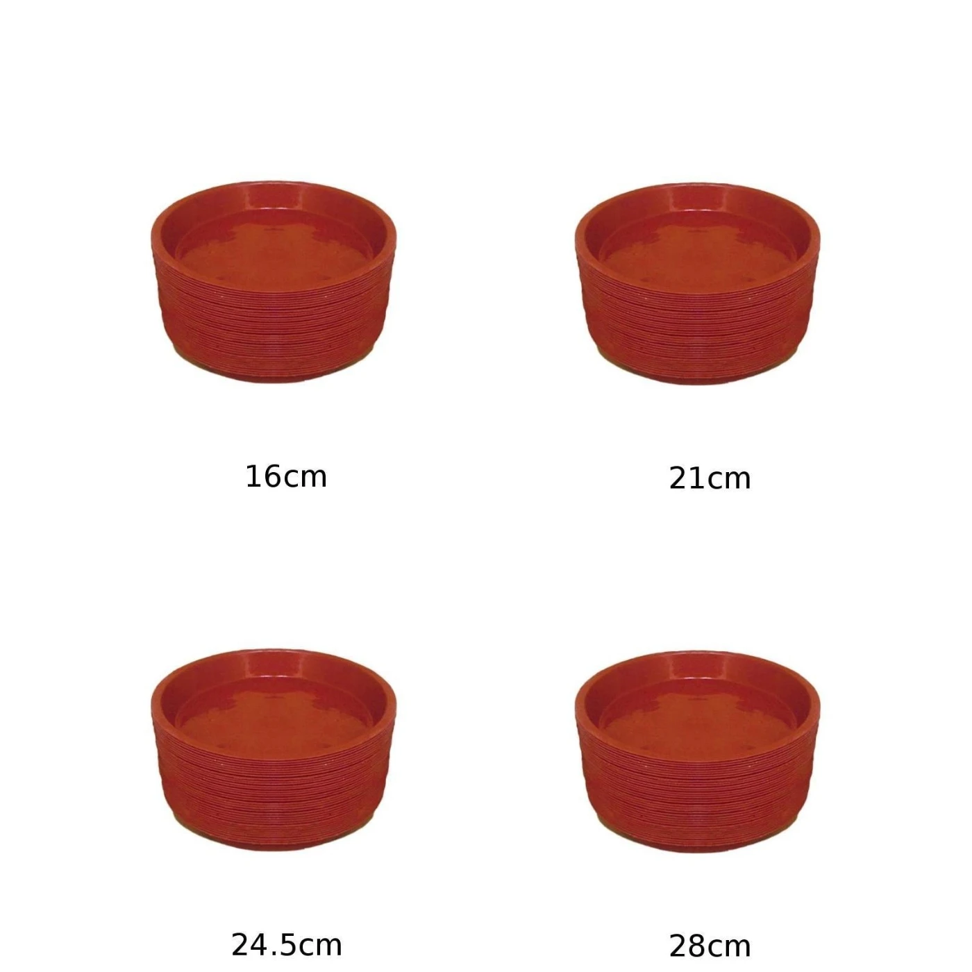 Пластиковый поддон для растений круглой формы 10 шт.|Лотки горшков| |