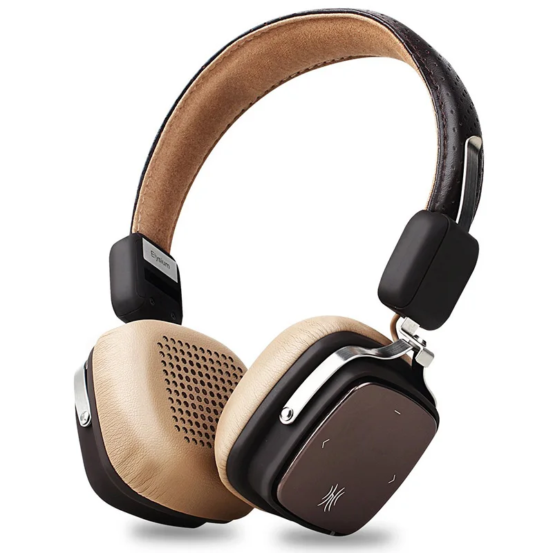 Yenona Bluetooth Наушники Bluetooth 4.1 Спорт Беспроводные Гарнитуры Металл Стерео Гарнитура HandFree Mp3 Наушники с Микрофоном Наушники bluetooth с mp3 Блютуз наушники гарнитура для музыки - Цвет: Beige