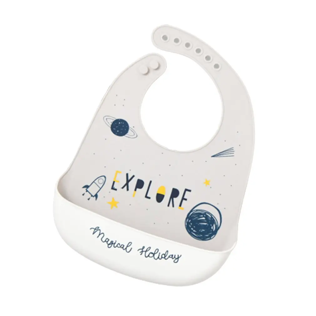 

Bib Infant Silicone Non Stick Wool Design Waterproof Soft Oil Proof And Stain Proof Comfortable Bib