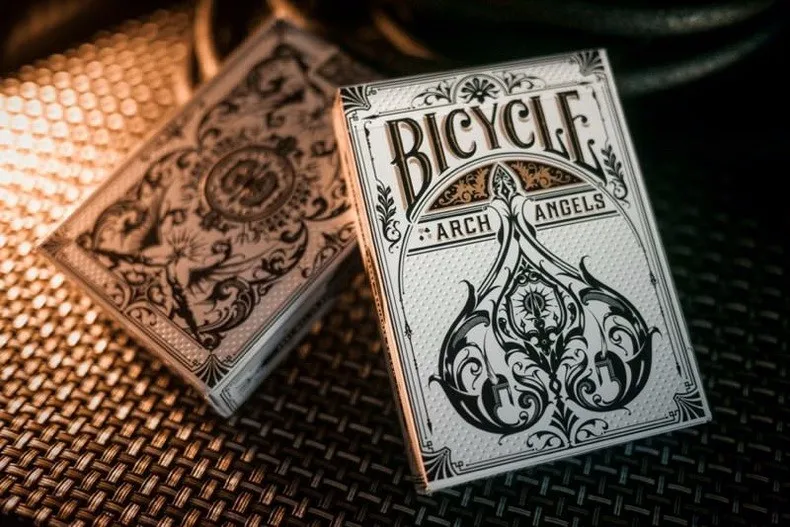 Велосипед Archangels колода Игральные карты теория размера покера 11 Ограниченная