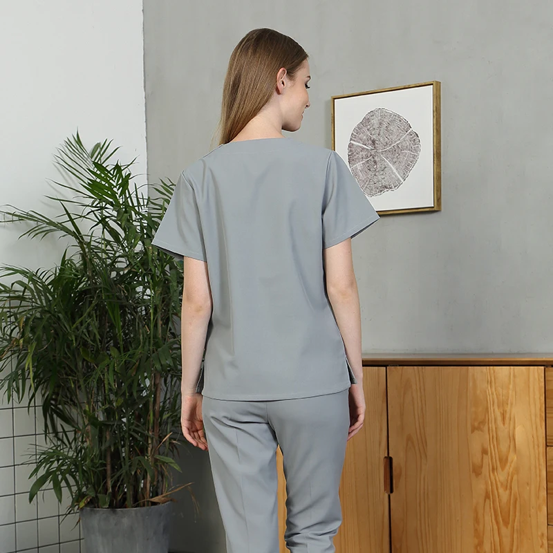 Скрабы медицинская униформа для женщин медсестра равномерной салон красоты