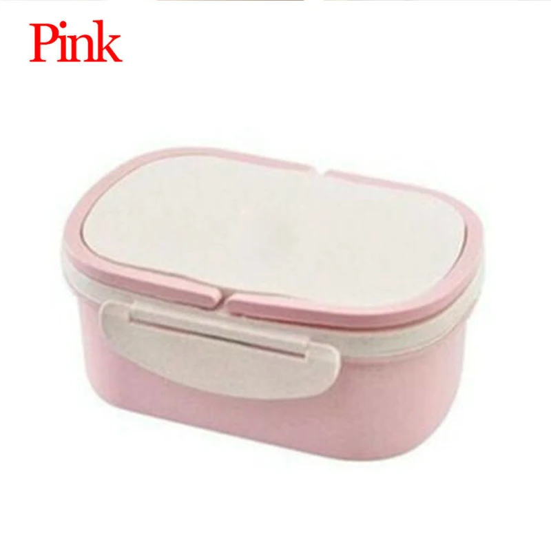 

Double-layer Lunch Picnic Bento Food Snack Fruit Sealed Buckle Storage Container