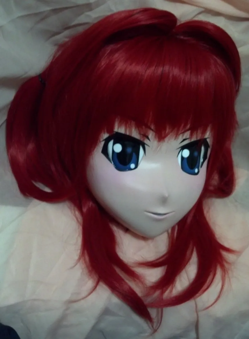 Маска кигуруми из латекса силикагеля на заказ для косплея мультипликационных