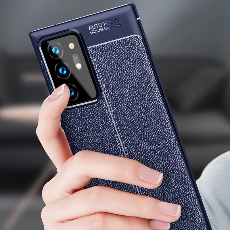 for samsung galaxy note20 ultra case cover note 20 10 lite plus s10 s20 fe leather soft silicone shockproof bumper phone case free global shipping