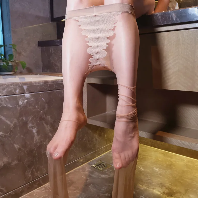 Summer 3D Ultrathin Sheer Sexy Women Anti Hook Silk Stockings Butterfly Shaped Crotch Pantyhose Invisible Smooth Tights | Женская одежда