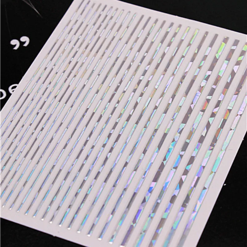 Наклейка для ногтей золотистая/серебристая разных размеров|Стикеры и наклейки| |