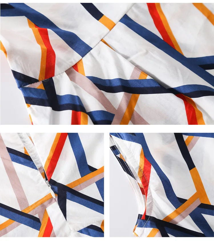 

Fashion Children Skirts Girls Summer Sleeveless Skirts Ropa Ninas 10 12 Anos Geometric Pattern Cotton Dresses Baby Girl Clothes