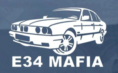 Aliauto индивидуальная Автомобильная наклейка E34 Mafia Авто Декор Водонепроницаемая