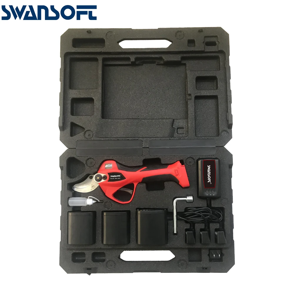 SWANSOFT профессиональная электрическая Подрезка в литий-ионный аккумулятор 40 мм