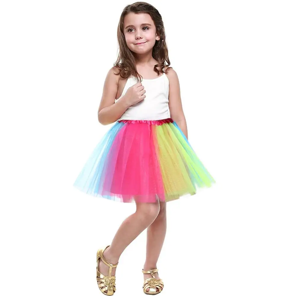 

New Spring Summer Kids Girls Princess Skirt Cute Party Dance Ballet TUTU Pettiskirt Skirt
