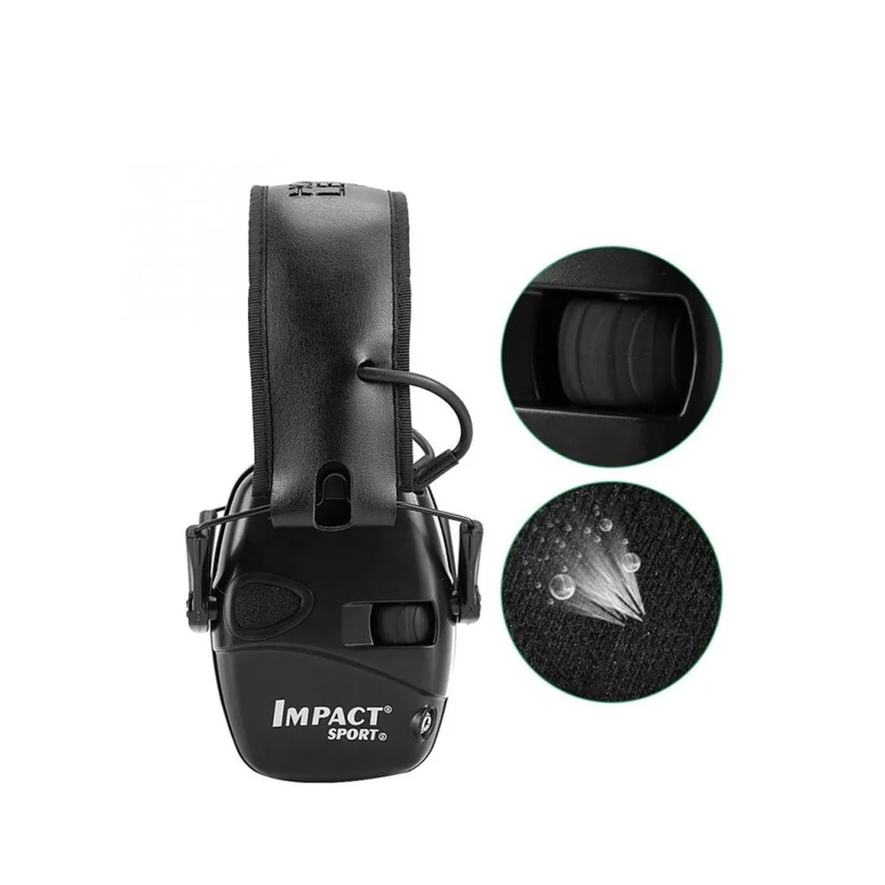 

New Outdoor Sports Anti-noise Impact Sound Amplification Electronic Shooting Earmuff Tactical Hunting Hearing Protective Headset