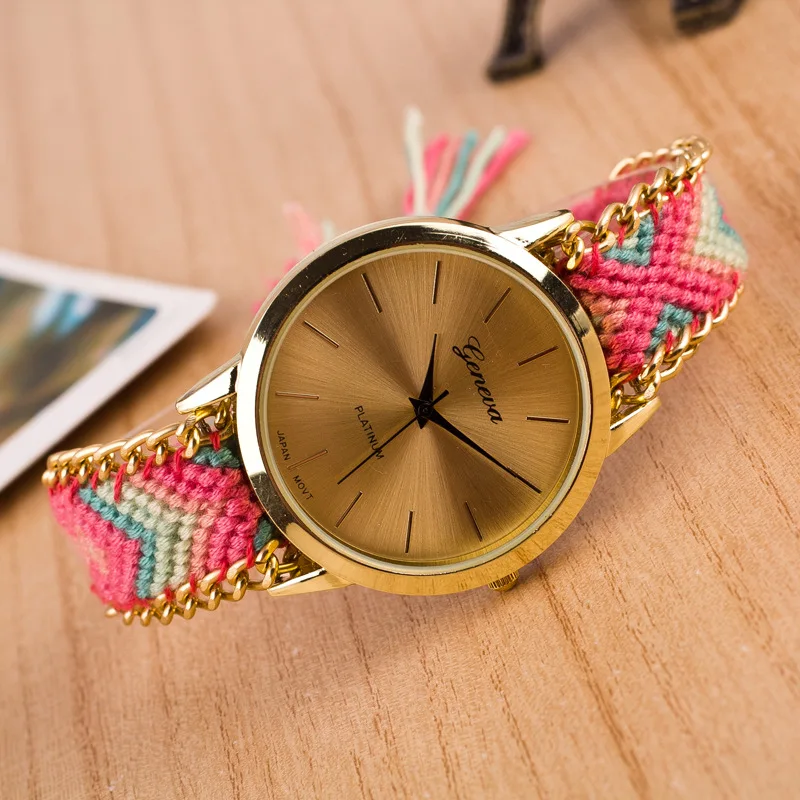 2019 Топ Роскошный бренд ручной работы дружбы relojes mujer браслет Кварцевые часы