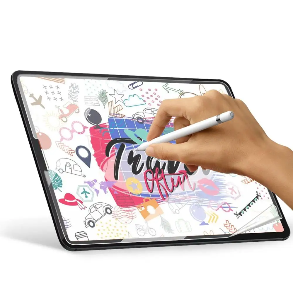 Paperlike iPad Pro 12 9 Защитная пленка для экрана (2018) &quotматовая ПЭТ бумажных рисования и