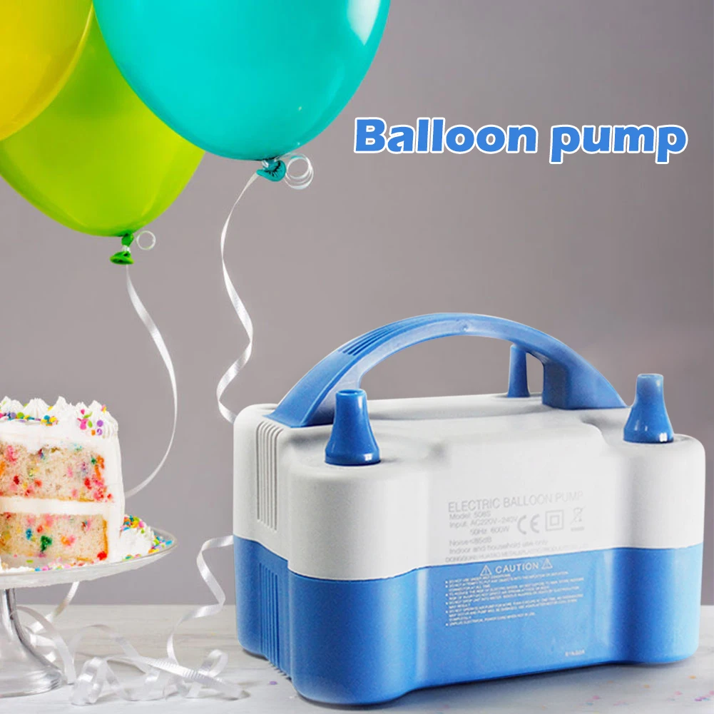 Воздушный насос для воздушных шаров Электрический двухнасадочный высокой