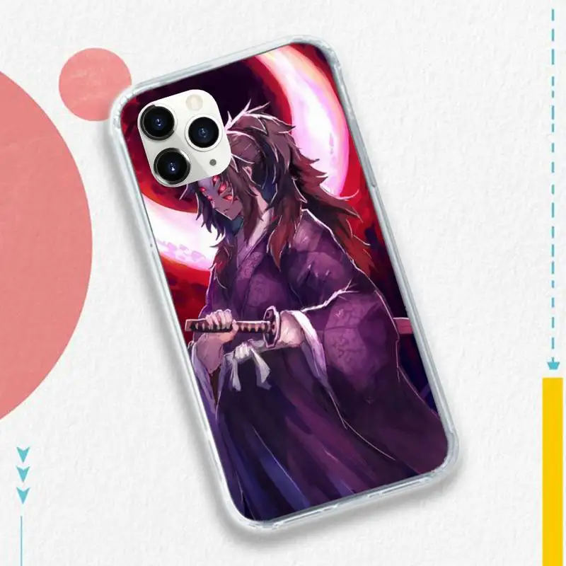 

demon slayer kimetsu no yaiba Phone Case for iPhone 11 12 pro XS MAX 8 7 6 6S Plus X 5S SE 2020 XR