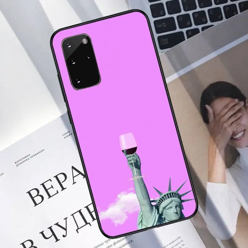 

Plaster Statue David Art Phone Case For Samsung A40 A31 A50 A51 A71 A20E A20S S8 S9 S10 S20 Plus note 20 ultra