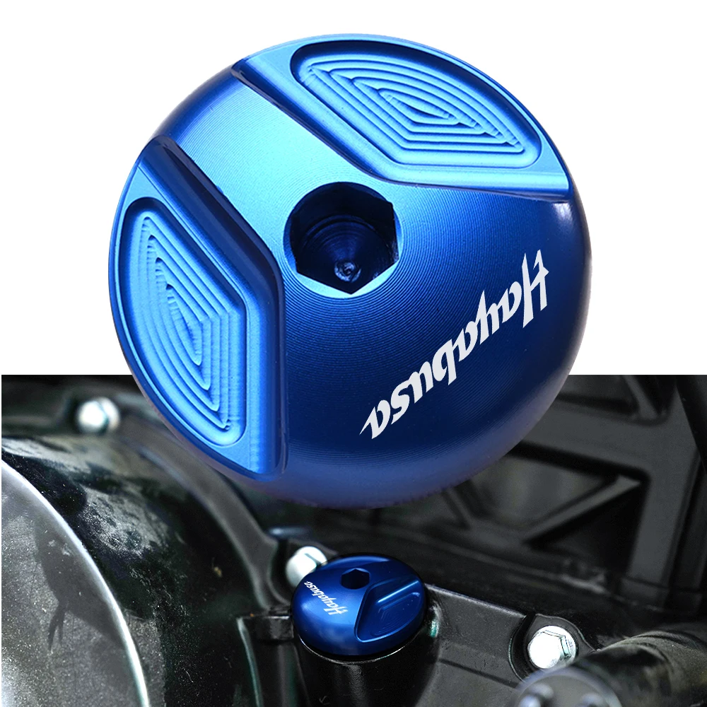 

Аксессуары для мотоциклов SUZUKI GSXR 1300 GSX1300R HAYABUSA 1998-2022 2020 2021 CNC масляный наполнитель крышка разъем двигателя