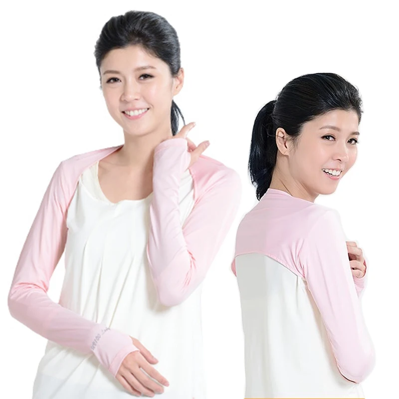 Женская летняя Защита от Солнца рукава для рук вождения гетры УФ-лучей дышащие