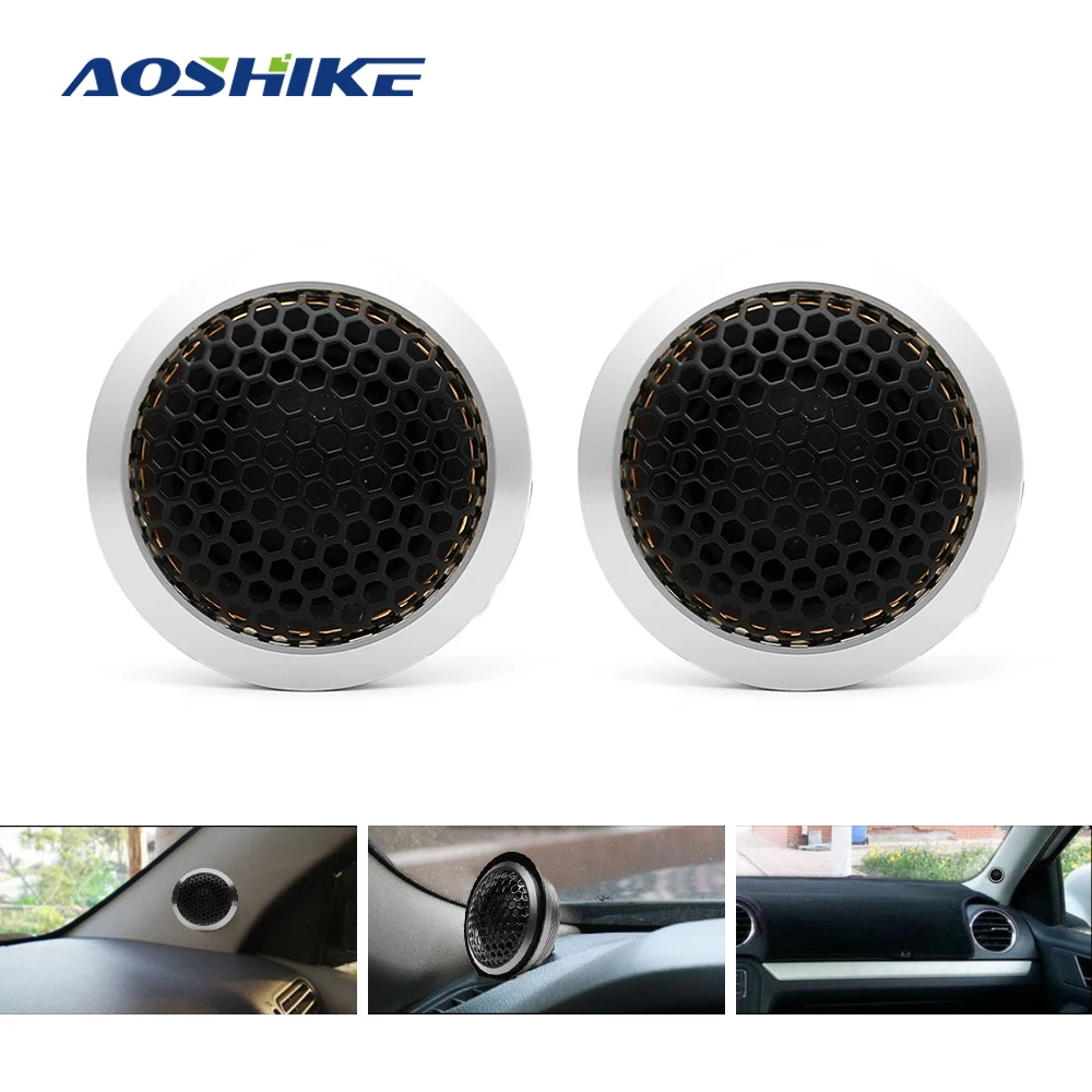 AOSHIKE 2 шт 180 Вт автомобильный рожок купольный твитер 12 В 24 Аудио Громкий динамик