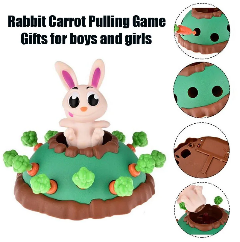 Креативный Забавный умный прыгающий Кролик Настольная игра доска настольная