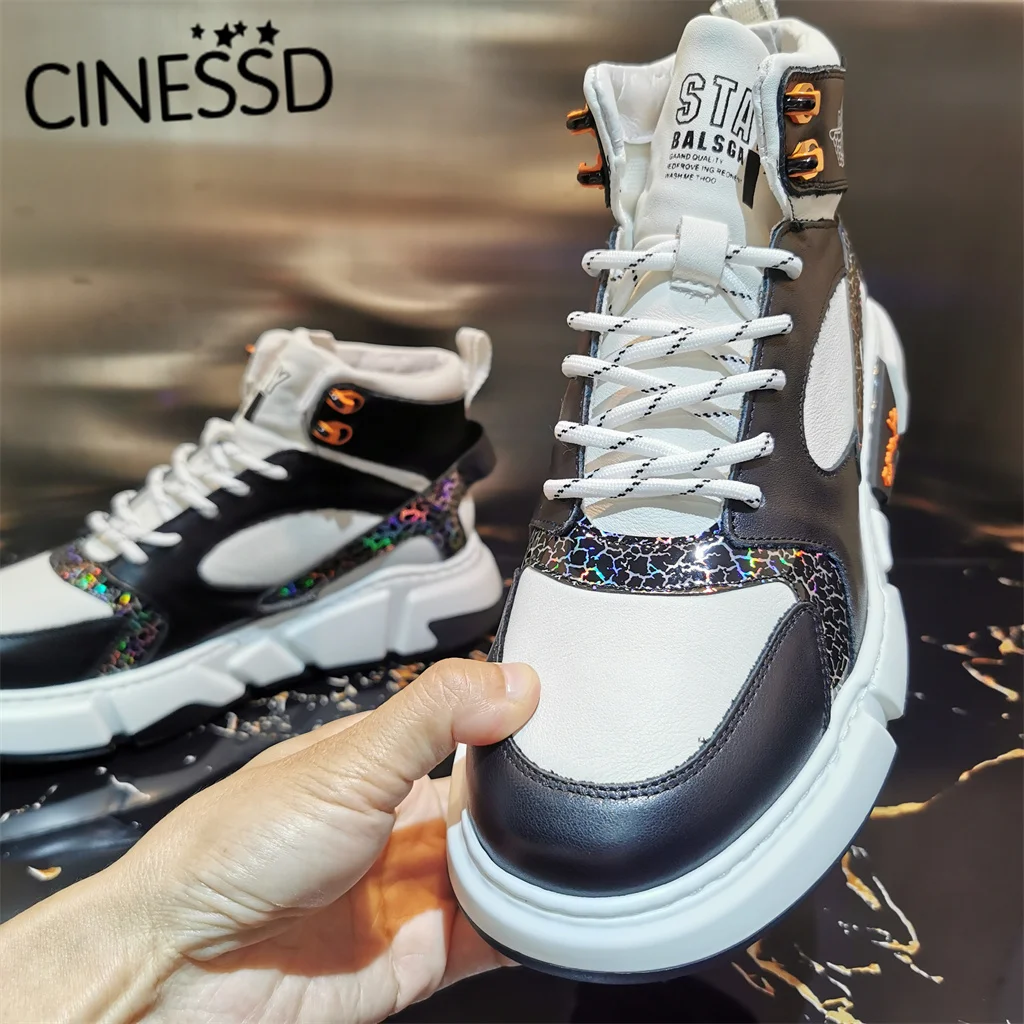 2021 High Leisure Shoes Flat Couple Bottom Platform Man Sneakers Alexander Casual Men for | Обувь