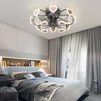 Bluetooth Music Ceiling Fan Lamp Dining Room Living Room Bedroom Home With Stereo Box Electric Fan Chandelier Integrated