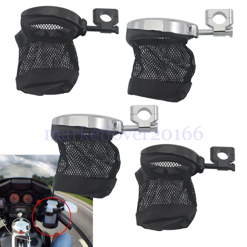 Online Motosiklet Bisiklet 22mm/25mm İçecek Kupası Tutucu Su Içecek Destek Gidon şişe Tutucu Harley Yamaha Honda Kawasaki