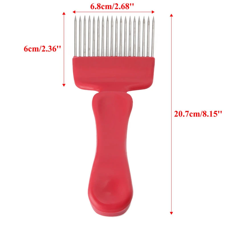 2020 Новый Пчеловодство мёд расческа из нержавеющей стали Tine Uncapping вилка