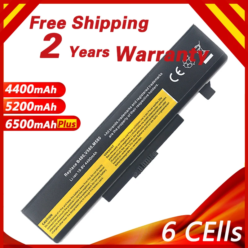 Аккумулятор Golooloo 6 ячеек для Lenovo L11S6Y01 L11L6Y01 ASM P/N 45N1048 45N1042 FRU 45N1043 45N1049 121500047 121500049 |