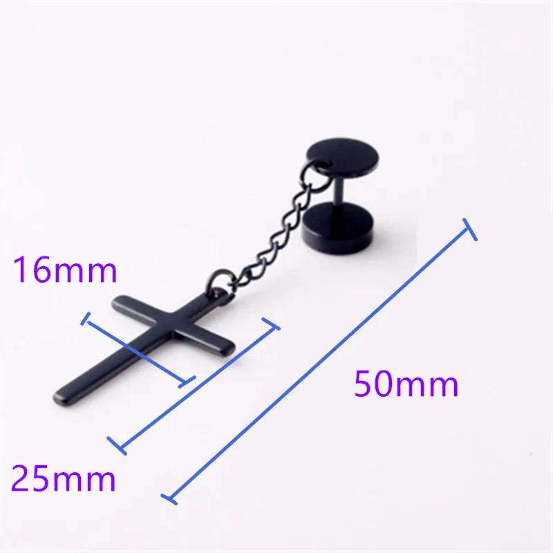 1 шт. серьги-гвоздики из нержавеющей стали | Украшения и аксессуары