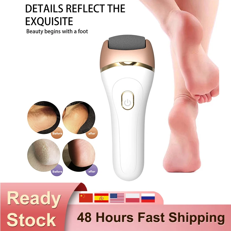 

Electric Foot File For Feet Hard Skin Remover Rechargeable Foot Cordless Perfect For Wet And Dry Dead Skin Remover Smooth Feet