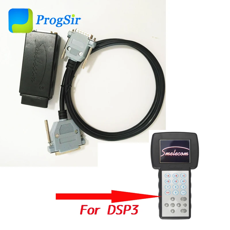 Адаптер OBD с кабелем для Smelecom DSP3|Диагностические сканеры автомобиля| |