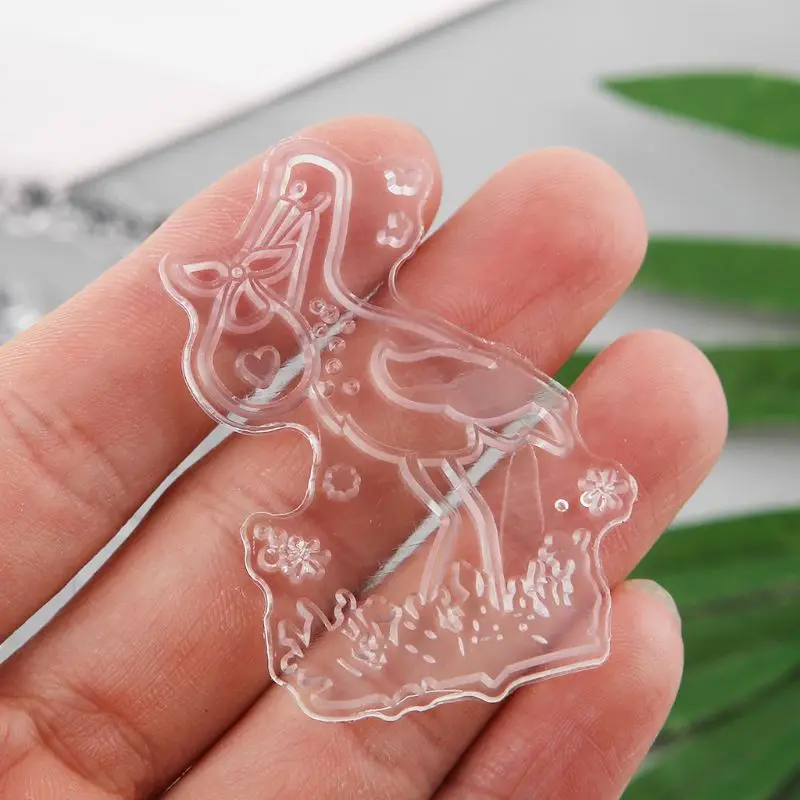 

Baby Silicone Clear Seal Stamp DIY Scrapbooking Embossing Photo Album Decorative Paper Card Craft Art Handmade Gift 95AA