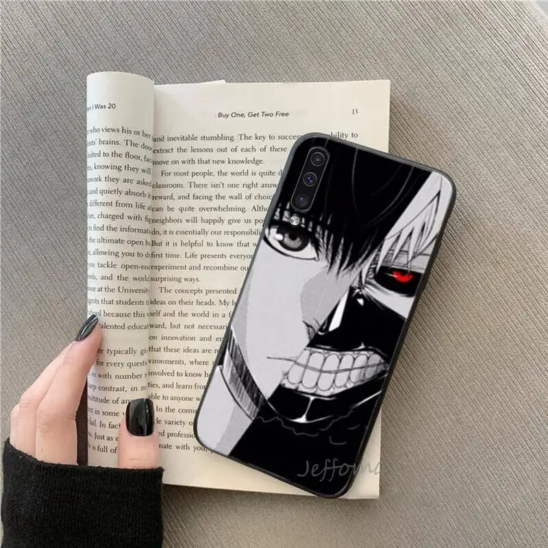 

Tokyo Ghouls Phone Case For Samsung galaxy S note 7 8 9 10 20 fe edge A 6 10 20 30 50 51 70 lite plus Soft Silicone Funda