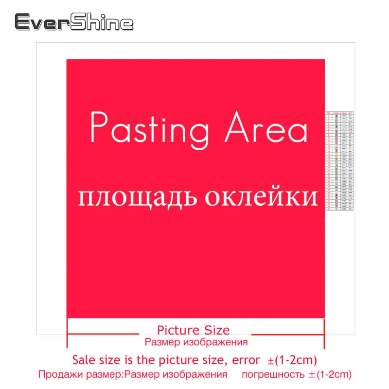 EverShine 5D алмазная живопись вышивка крестом цветы картина мозаика стразами мандала