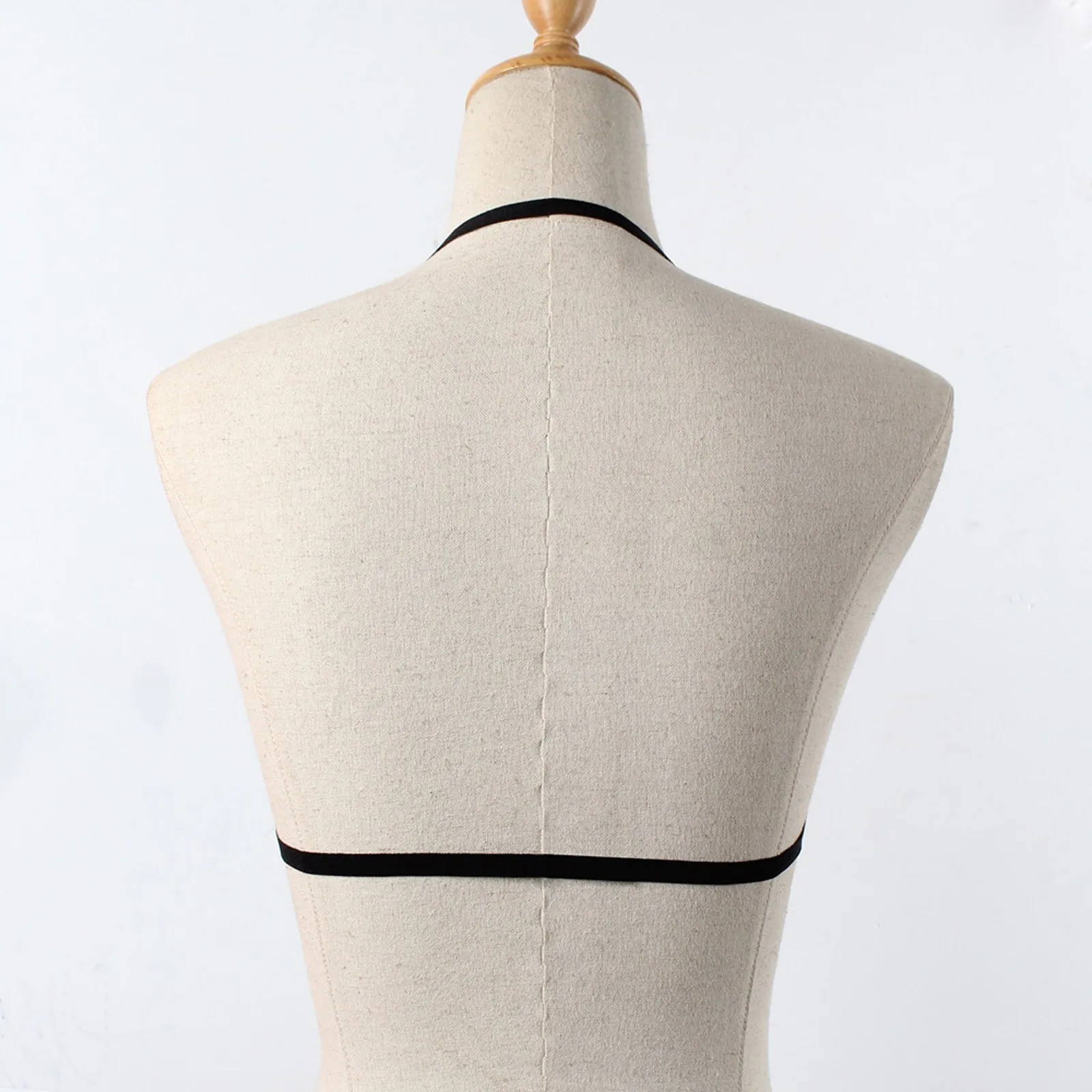 

Feitong Gothic Sexy Crop Tops Women Hollow Out Elastic Cage Bra Bandage Strappy Halter Bra Bustier Tops Harness Crop Tops N50