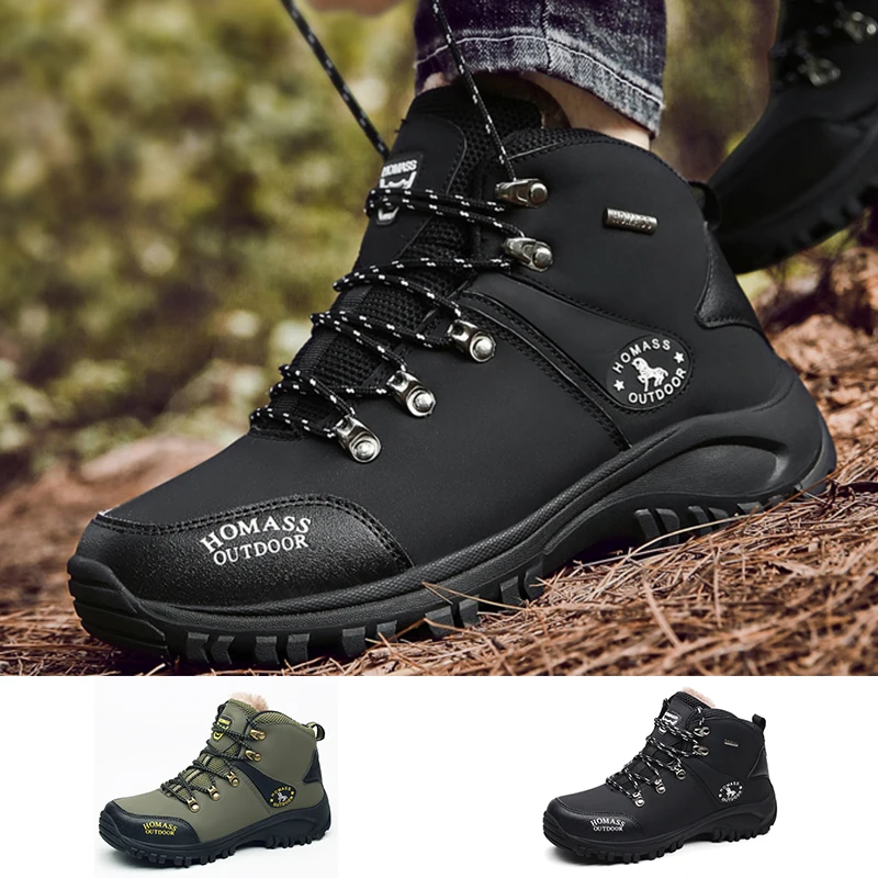

Hiking Boots Men Waterproof Men's Winter Sneakers Outdoor Trekking Shoes Fashion Sport Hiking Shoes Warm New Arrival