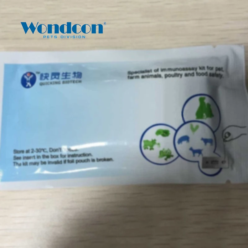 Ветеринарный каннин комбинированный Быстрый тест CDV + Toxo Ag антиген каннина Disteimper