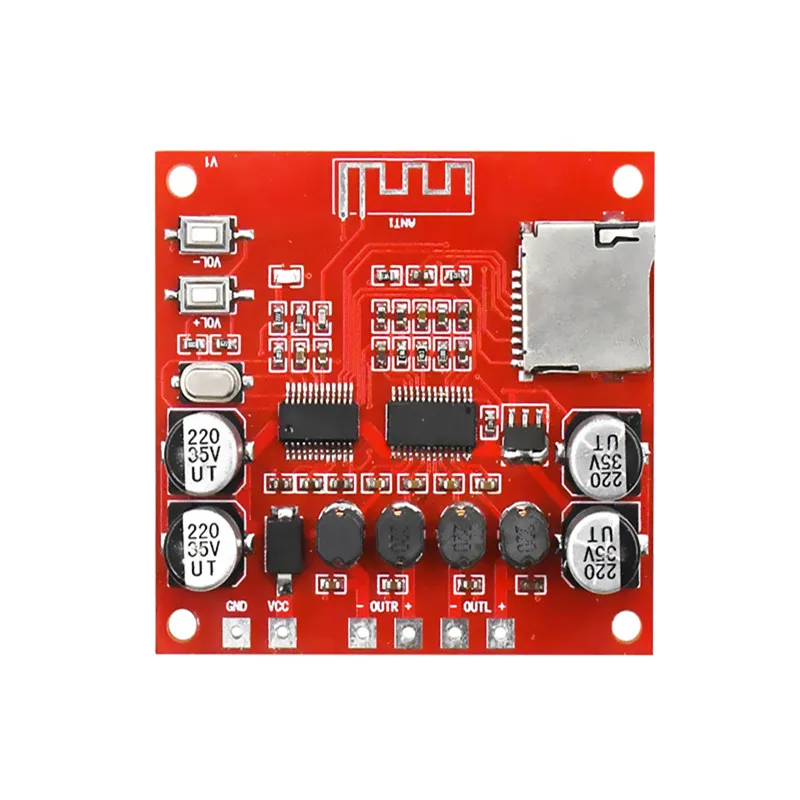 XH-A233 15 Вт X 2 Bluetooth 4 цифровой усилитель мощности плата стерео TF-карта