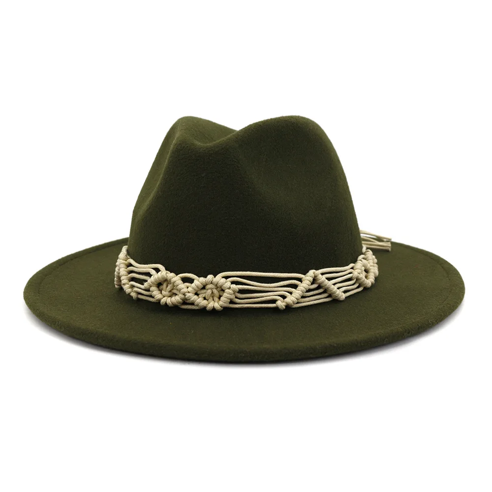 

Мужские фетровые шляпы для женщин простой шерстяные шляпы джазовые шляпы в британском стиле моды шляпу на осень-зиму большой вдоль разноцв...