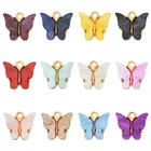 Женские серьги-подвески в виде бабочек, 30 шт.