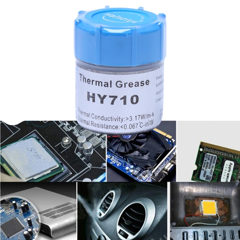 

Охлаждающая паста для чипсета HY710-CN10 Thermal смазка CPU, 3,17 Вт, 10 г