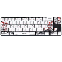 plum blossom 71 keys keycap dye sublimation oem profile pbt keycaps for cherry mx switch mechanical keyboard with keycap puller