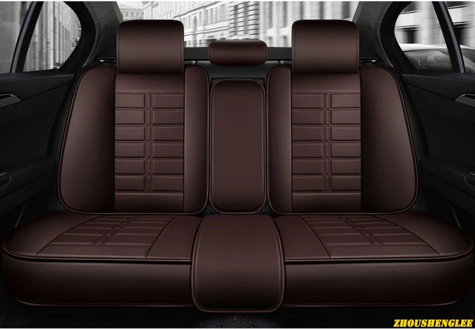 Авто из искусственной кожи для автомобильных сидений для ssangyong korando zotye t600 peugeot 508 sw 607 507 407 408 mercedes w245 подушки сиденья автомобиля