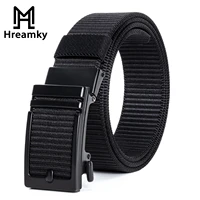 hreamky large size office belts men automatic buckle belt free shipping send gift box outdoor leisure belt