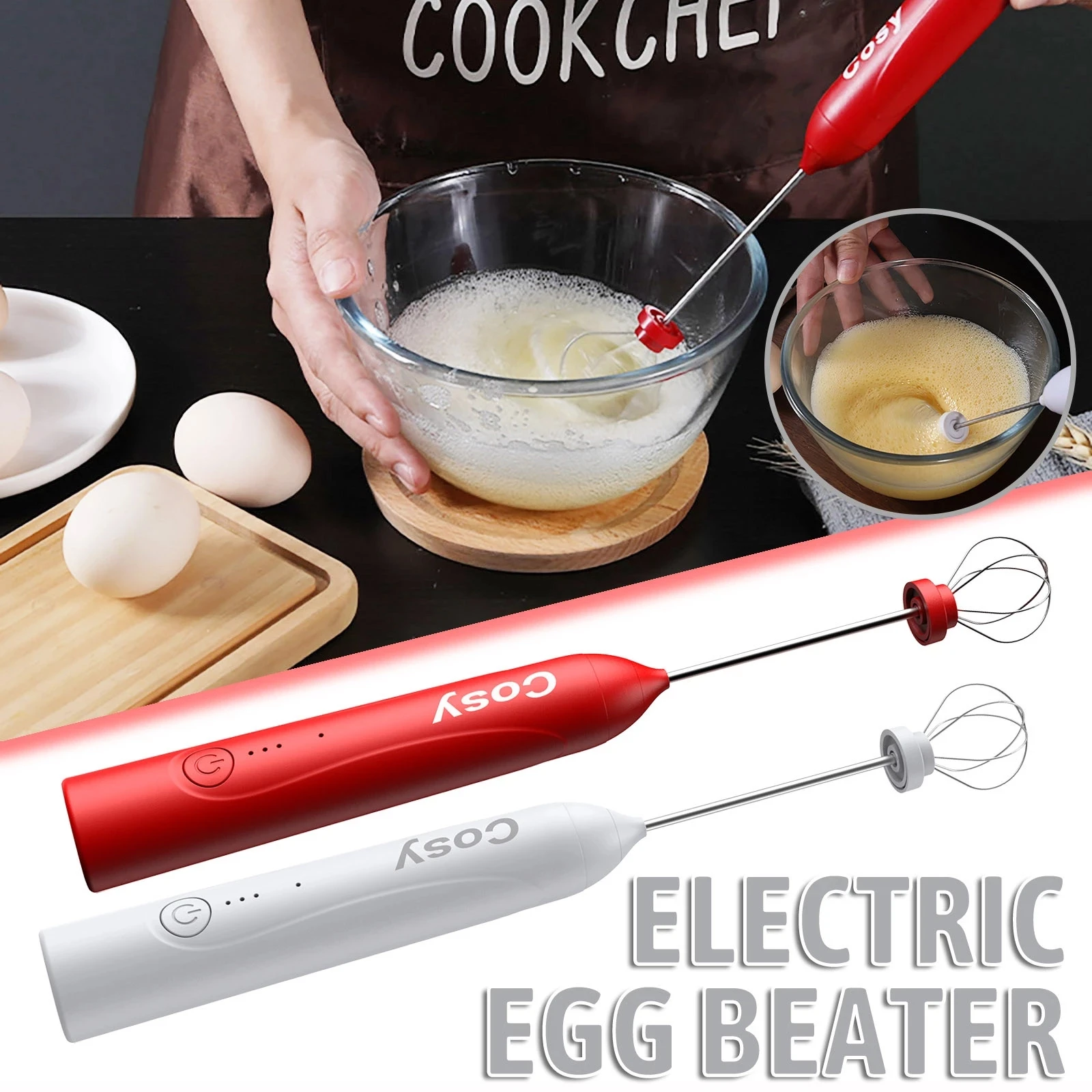 

Венчик для молока, ручной, с Usb-разъемом, из нержавеющей стали 304